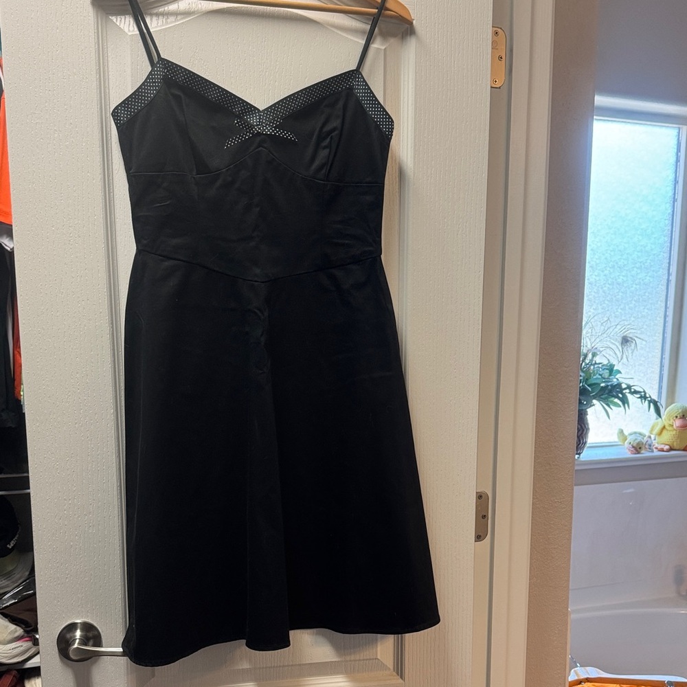 City Triangles Black Strapless Dress